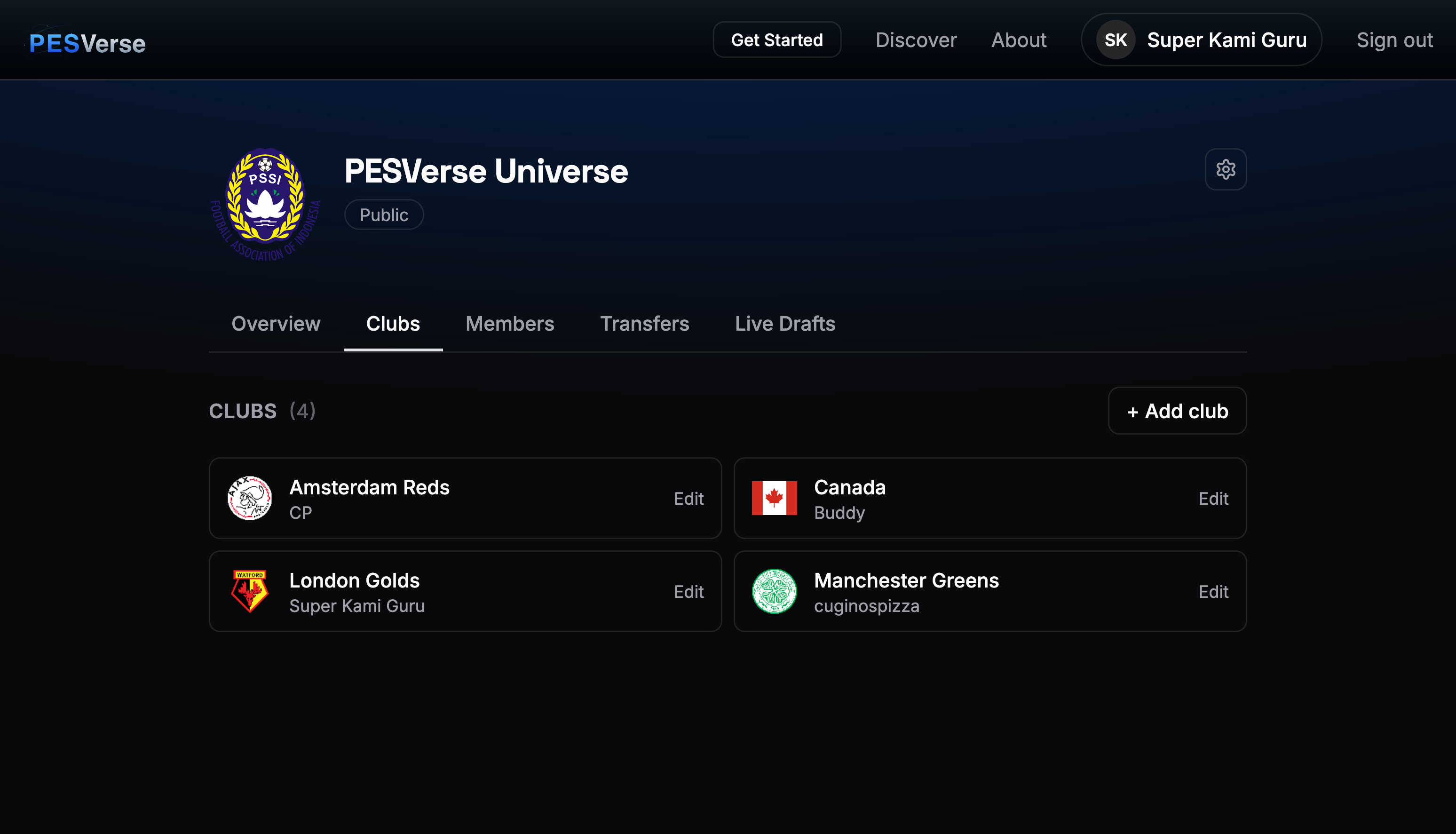 Custom badge upload preview
